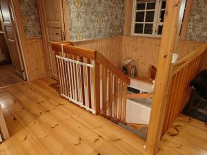 Log house with a view and sauna