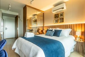 1221 - Studio totalmente equipado, próximo ao metrô e ao Shopping, com piscina e jacuzzi no Rooftop