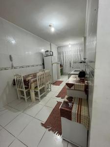 Hospedagem para até seis pessoas, vista para o mar