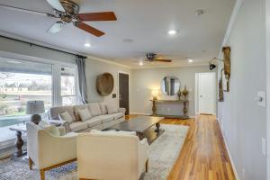 1 Mi to Texas Tech Group Getaway with Pool and Sauna!