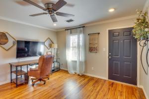 1 Mi to Texas Tech Group Getaway with Pool and Sauna!