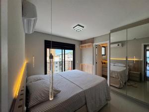 Apartamento na praia de Palmas com vista para o Mar