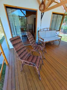 Cabana de Barro com Banheira Refúgio de Paz perto de Curitiba