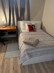 Cozy one bedroom in a modern basement