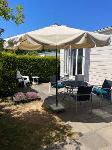 Chalet bij de zee 4 personen