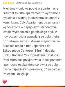 Sobiczkowy Dwór Apartament - Giewont Premium DeLuxe & SPA