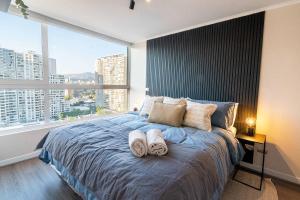 HOM I Parking l Piscina l Metro Irarrazaval l Gym