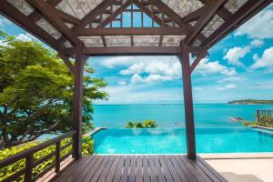 The Viva villa, Luxury Bali-Style 5-Bedroom Sea View Pool Villa at Bophut Beach, Koh Samui