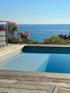 Villa with pool, sea view, Ste Lucie de Porto-Vecchio