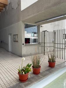Apartamento con terraza y vista al mar