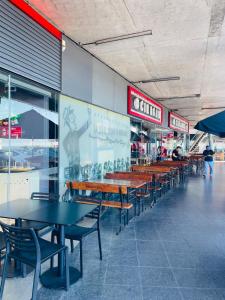 Apartamento con terraza y vista al mar