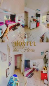 Hostel das Flores - Suíte Master Quarto Privativo com Banheiro Privativo