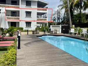 Premium Beach apartment avec grande terrasse privée Les Cerisiers