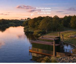 Domy na wodzie - Cabins on the river