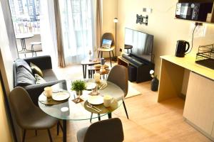 Hermoso departamento, Terraza con gran vista