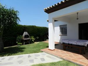 Casa con piscina privada en el palmar jardin parking privado cerca de la playa