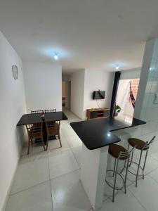 Flat Equipado com ar condicionado