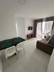 Flat Equipado com ar condicionado