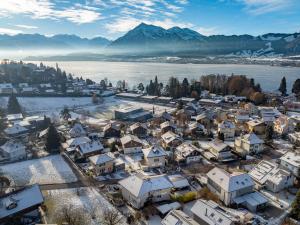 Lake and Mountain View Villa with Whirlpool and Free Parking in Huenibach