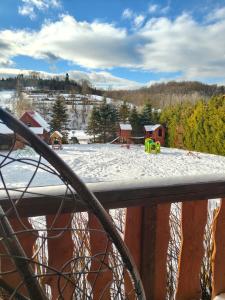 Domek z kominkiem i jacuzzi