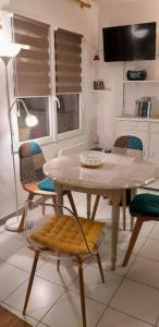 Ground floor apartment in center