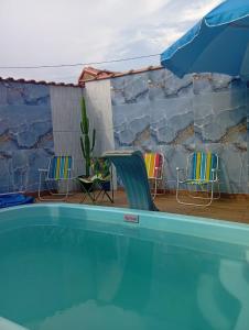 Beach house with pool in Balneário de Gaivotas