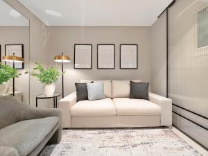 Kensington 1BR and Study with Sofa Bed Burj View Dubal mall link
