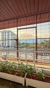 City center room with mountain view