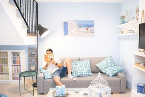 Dúplex tranquilo frente al mar en Xilxes Terraza, parking y WiFi