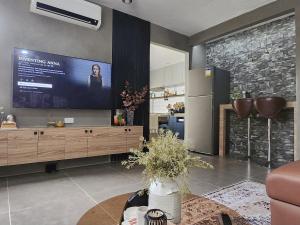 Semi-industrial cozy home