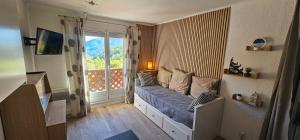 Studio cosy avec vue imprenable, près de piste