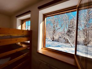 Holiday in Bohemian Forest in the picturesque village of Prášily