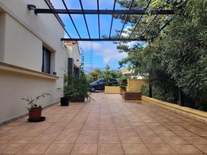 House with a heated pool