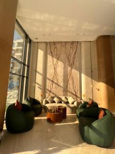 Stunning Newly Built Modern 2 DOUBLE bedroom and living room apartment with Beach Access and Pool in Hurghada, Egypt