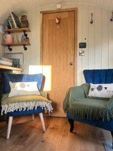 Shepherds hut, Eco, Log burner Hot tub NY moors