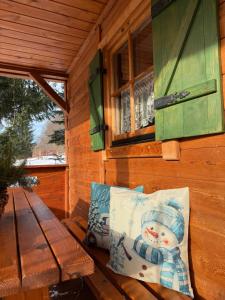 Domki KOLONIA LEŚNA z sauną i gorącą balią