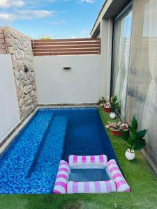 شاليه بالي بمسبح خاص مدفأ