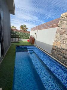 شاليه بالي بمسبح خاص مدفأ