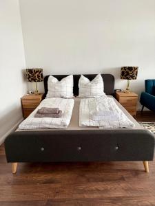 Stilvolle Wohnung mit Rheinblick