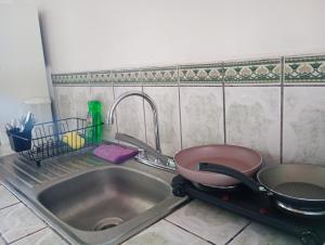 Cabaña cielo celeste