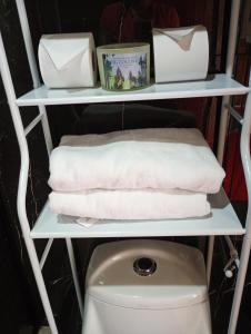 Cabaña cielo celeste