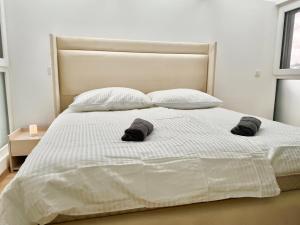 Luxury Rooftop Apartment with Balcony - 15 min to Center