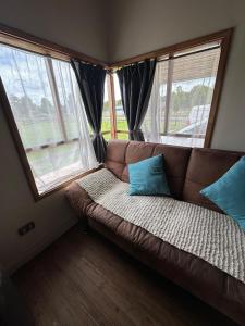 Relájate en frutillar vista a los volcanes