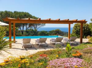 Alghero Villa Barranch with sea view swimming pool for 6 people