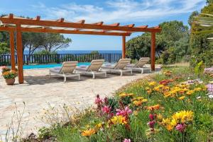 Alghero Villa Barranch with sea view swimming pool for 6 people