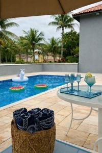 Casa Praia Boraceia, 2 blocks from the beach