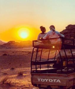 Starlit Wadi Rum camp