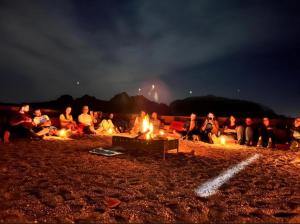 Starlit Wadi Rum camp