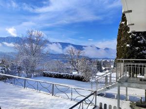 EulenNest Seeboden Ruhiges Ferienhaus am Millstätter See mit Garten & Bergblick