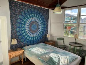 Herrschaftliches kanarisches Haus mit Dachterrasse und Meerblick